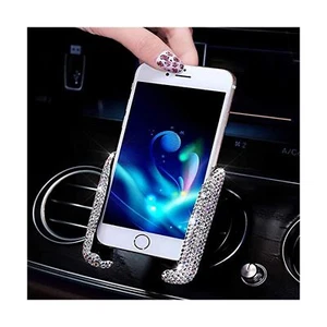 Bling Car Phone Holder Mini Car Dash Air Vent Automatic Phone Mount Universal... - Picture 1 of 5