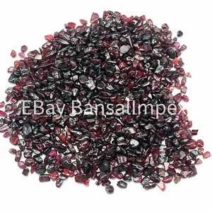 1 Lbs Natural Red Garnet Rough orange Brown Loose Gemstone Rough Lot - Picture 1 of 6
