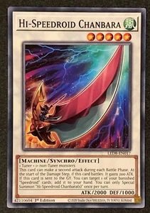 Hi-Speedoid Chanbara | LED8-EN017 | Común | 1a Edición | Synchro Storm | YuGiOh - Imagen 1 de 3