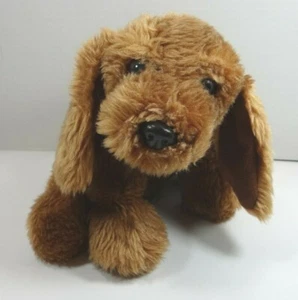 Kids Of America Red Brown Dog Plush 11" Lab Retriever - Picture 1 of 5
