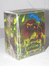 March of the Legion DECK BOX CARD BOX FOR WoW World of Warcraft or MTG cards