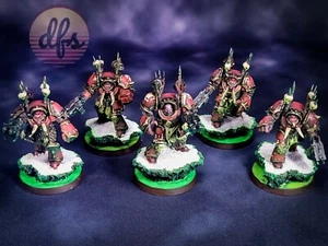 **AUFTRAG** 5 Terminatoren Chaos Space Marines Warhammer 40k - Bild 1 von 11