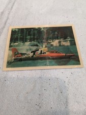 Vintage Lenticular Tide George Woods Jr Racing Card