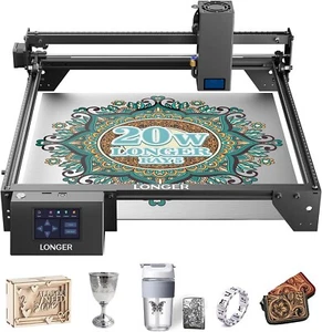 LONGER RAY5 20WLaser Engraver 130W Engraving Machine and Cutting 375*375mm NEU - Bild 1 von 15