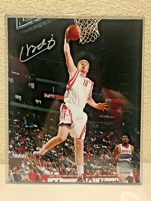 Foto firmada por Chase Budinger de los Houston Rockets 8x10 Tristar Foto 1 de 4