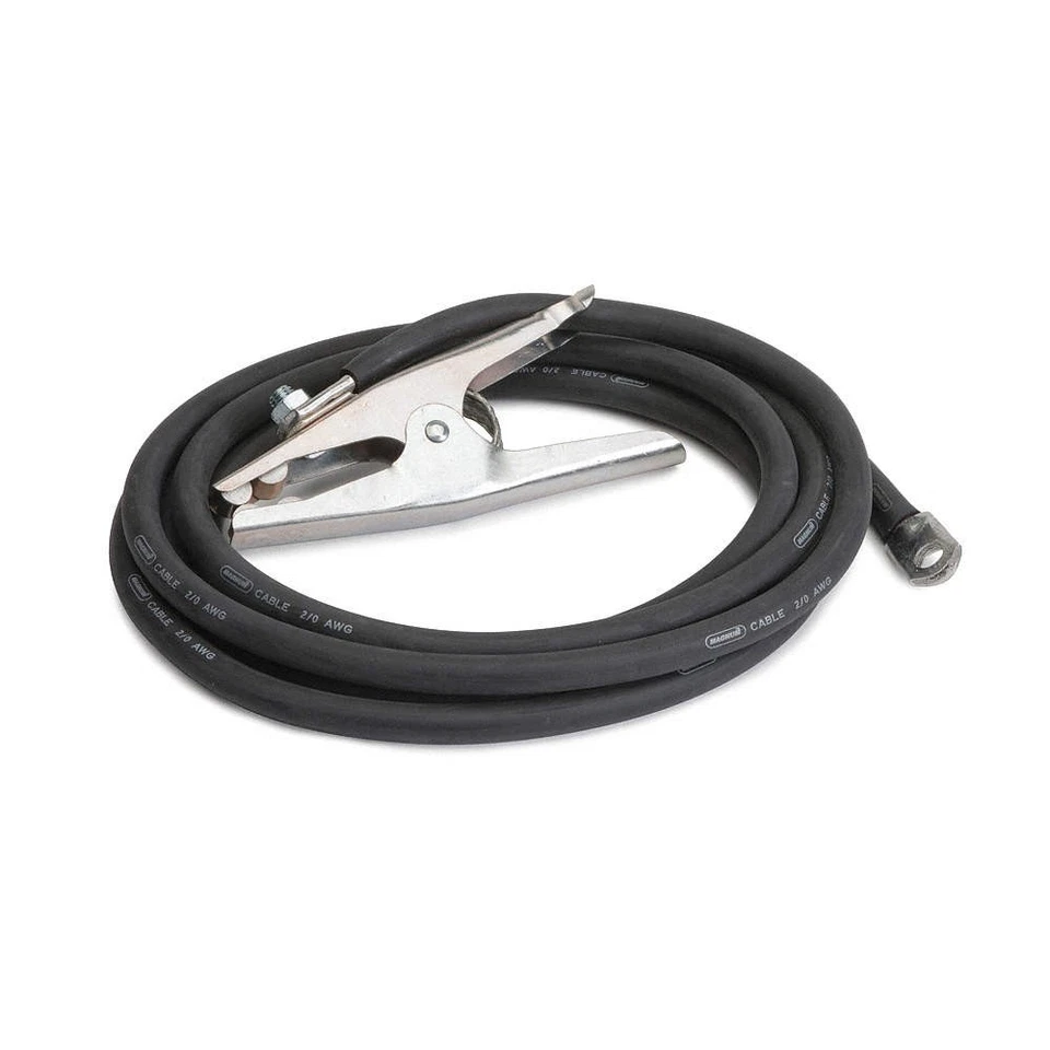 LINCOLN ELECTRIC K2150-1 Cable Kit, 2/0 AWG, 15 ft, Ground Clamp 12C003 - Image 1 of 1