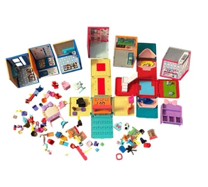 My Mini Mixieq’s Mattel Würfel & Zubehör Möbel Perücken 80 Stück + Miniatur - Bild 1 von 9