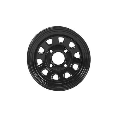 Itp Delta Steel Wheel - Black, Front Wheel / 12X7 4/137 4+3 10Mm 1225573014 - Image 1 of 4