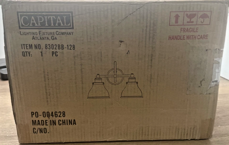 Capital Lighting 8302BB-128 - Accesorios de baño iluminación interior Foto 1 de 4