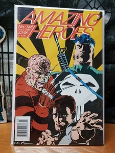 AMAZING HEROES #168 1ST JULY 1989 PUINISHER FANTAGRAPHICS COMICS VF++ - Picture 1 of 3