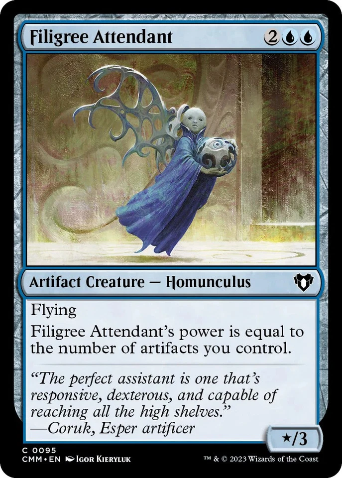 Filigree Attendant - 95 / English / Near Mint - Image 1 of 1