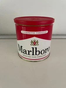 Marlboro Zigarettentabak 100g leere Blechdose, Made in Belgium - Bild 1 von 19