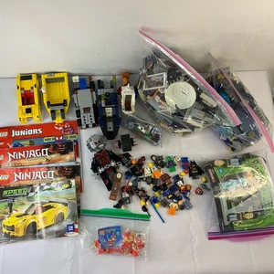 LEGO 5 Libras Piezas Aleatorias Piezas 19 Mini Figuras Ninjago Spider-Man Pokemon - Imagen 1 de 14