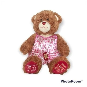 Build-A-Bear High School Musical 15" Plush Teddy Bear Pink Dress Dog Tag Disney - Picture 1 of 9