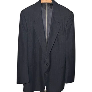 Blazer Levis Vintage Exact Para Hombres 42R Gris Oscuro Rayas Traje Chaqueta Abrigo Deportivo - Imagen 1 de 9