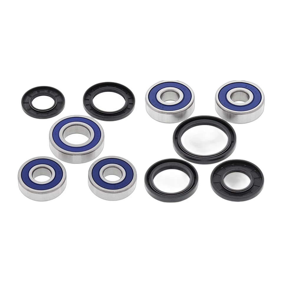 KIT ROULEMENT ROUE AV + AR POUR KAWASAKI GPZ KZ Z 1000 1100 81-05 - Photo 1/3