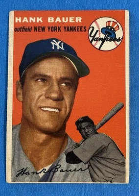 1954 Topps  #130 Hank Bauer - Image 1 of 2