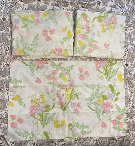 Wamsutta Ultracale Floral King/Groß Lakenset Flache Passform 1 Standard Kissenbezug USA - Bild 1 von 14