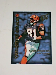 1996 Ultra Sensations Creative Chaos 8-I Carl Pickens Terrell Davis HOF - Imagen 1 de 2