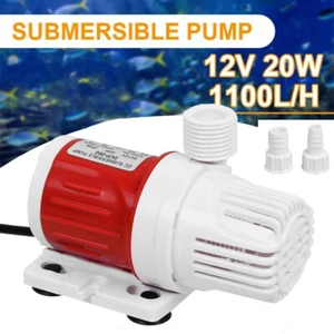 Wasserpumpe Selbstansaugende Pumpe 12V 1100L Hochdruckpumpe Gartenteich Pumpe - Bild 1 von 24