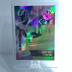 #43 Torry Holt EN MANO 2002 eTopps St. Louis Rams solo 4.000 hechos - Imagen 1 de 2