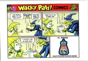 2024 WACKY PACKAGES HALLOWEEN EDITION - WACKY PALS COMICS - CARD #2 WINDHEX - Picture 1 of 1