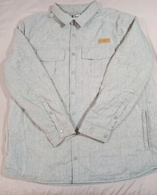 Chaqueta Acolchada Magellan Para Hombre Talla 3XL Gris Aislada Calce Relajado Exterior Pro Foto 1 de 4