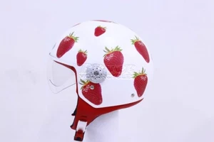 Lazer RIDER Fragrance JET HELM ERDBEERE DESIGN 70ER JAHRE KULT COOL - Bild 1 von 4