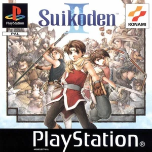 - Suikoden II PAL EU PS1 Version Front Art Case Insert Cover Only - Picture 1 of 1