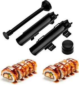 Sushi Bazooka Maker kit, Sushi Roller Mold Food Grade DIY Black - Picture 1 of 5