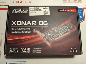 ASUS Xonar DG 5.1 Sound Card (90-YAA0K0-0UAN0BZ) - Afbeelding 1 van 11