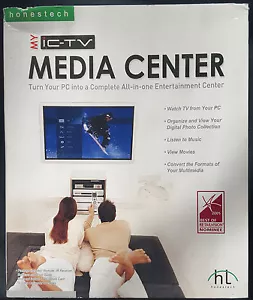 Honestech MY IC-TV Media Center-Turns Pc Into One Complete Entertainment Center - Picture 1 of 1