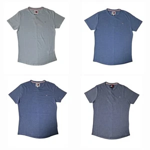 Tommy Hilfiger Hombre Camiseta Jaspe Slim Fit 4 Colores Muchas Tallas NUEVO - Imagen 1 de 5