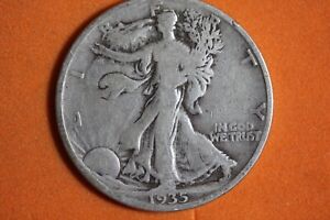 Estate Find 1935 S- Walking Liberty Half Dollar!!  #K36593