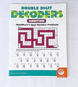 Double Digit Decoder: Addition - Best Number Problems Workbook - Picture 1 of 3