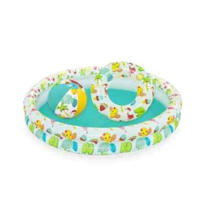 Bestway Play Pool Set with Beach Ball and Swim Ring - Picture 1 of 8