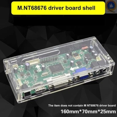 M.NT68676 Placa Controladora Estuche Caja Acrílico Plástico Carcasa Protectora Foto 1 de 3