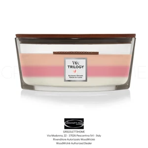 Woodwick - Candela Ellittica - Ellipse - Trilogy Blooming Orchard - Imagen 1 de 3