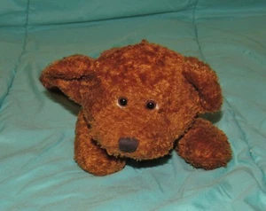 Peluche marrone bersaglio 8" sacchetto orso sdraiato bugie piatto peluche HTF - Foto 1 di 3