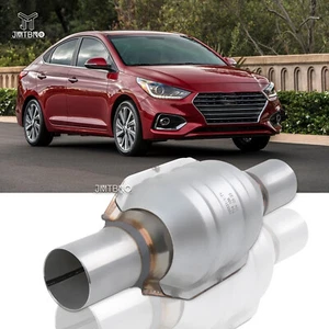 2'' Catalytic Converter Stainless Steel EPA W/ Heat Shield for Hyundai Accent US - Picture 1 of 18