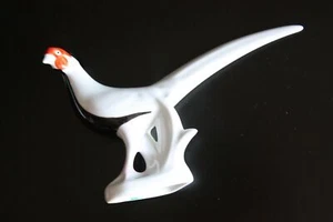 Porcelain Grouse Bird Probably Romanian or Hungarian Figurine Collect Animal 7" - Picture 1 of 5