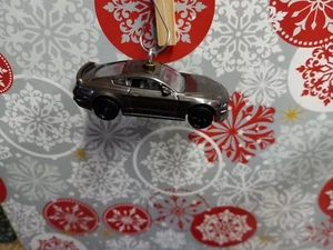 2019-20 FORD MUSTANG GT CHRISTMAS TREE ORNAMENT ADORNO 1:64 GRAY - Picture 1 of 3
