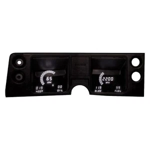 1968 Chevelle Digital Dash Panel White LED Gauges Made In The USA - Picture 1 of 11