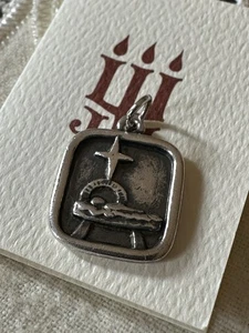James Avery Retired Sterling Silber 925 Krippe Charm. - Bild 1 von 3