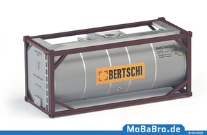 Contenedor cisterna gris plata 20 ft "Bertschi AG" Ep. VI en 1:87 (H0) - Imagen 1 de 3