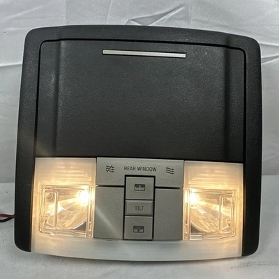 Luz domo consola superior Lincoln Navigator 07-14 con techo corredizo/inclinación OEM Foto 1 de 4