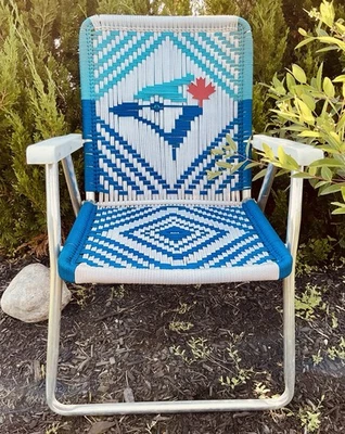 Silla de césped Toronto Blue Jays - Hecha a mano. Foto 1 de 3