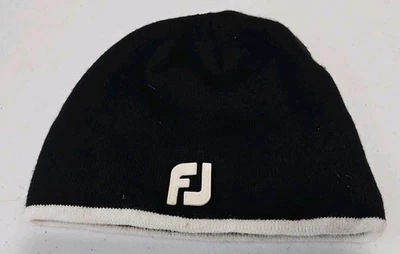 Gorro de golf FootJoy negro blanco invierno Foto 1 de 3
