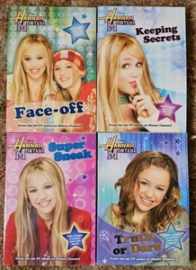 Lot of 4 Hannah Montana Disney Paperback - Foto 1 di 1