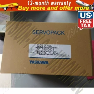 US FREE TAX Yaskawa SGDB-05ADG Servopack 200-230v-ac 0-230v-ac 3ph 0.6hp - Picture 1 of 12